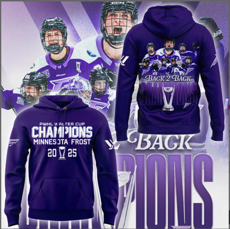 Minnesota Frost Championship Hoodie 4