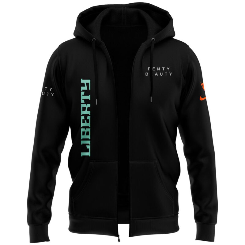 Special New Fenty Beauty Liberty Champions Zip Hoodie - Image 2