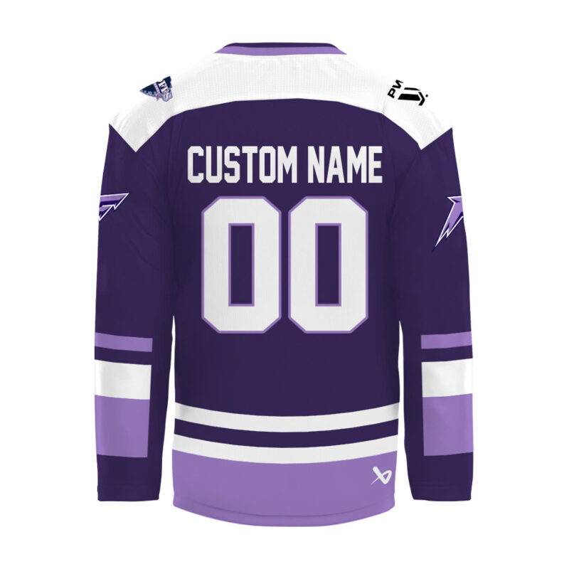 Special New Stadium Back-To-Back Champions 2025 Hockey Jersey Custom - Image 3