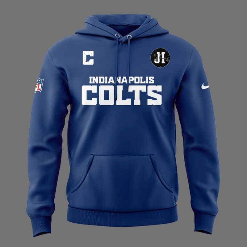 Special New “The Boss” Jim Irsay Patch Uniform Hoodie - Image 2