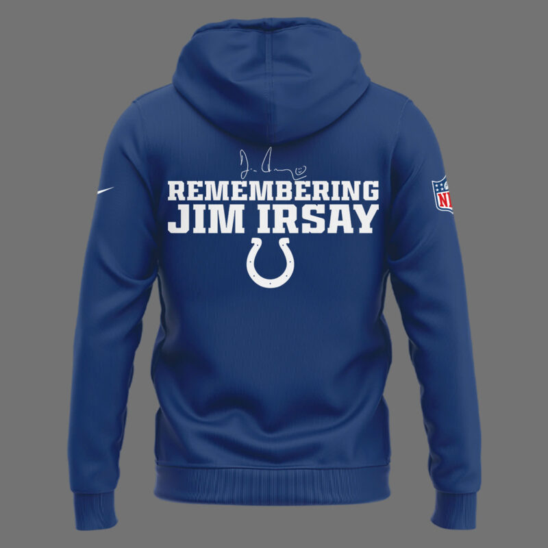 Special New “The Boss” Jim Irsay Patch Uniform Hoodie - Image 3
