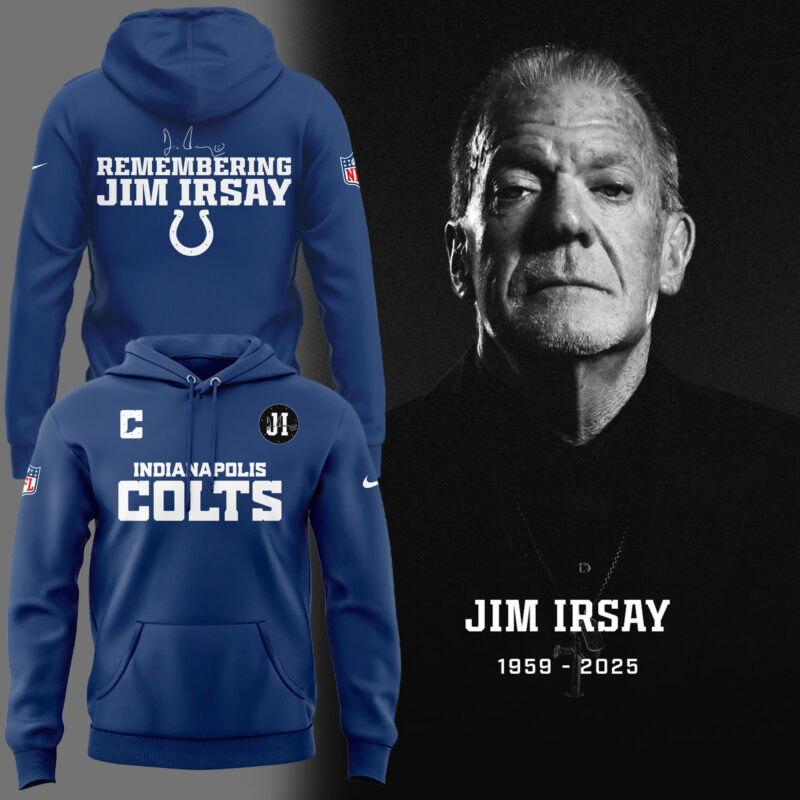Special New “The Boss” Jim Irsay Patch Uniform Hoodie