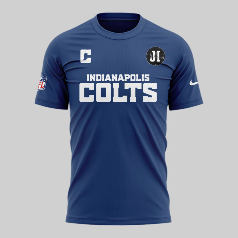 Special New “The Boss” Jim Irsay Patch Uniform Tshirt - Image 2
