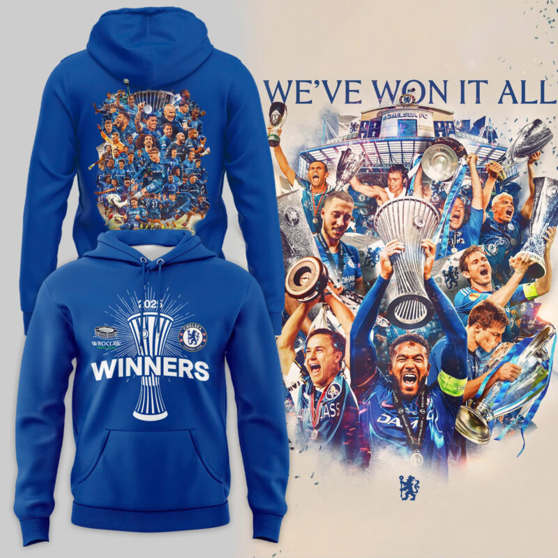Special Edition UECL Winners Blue Hoodie MO