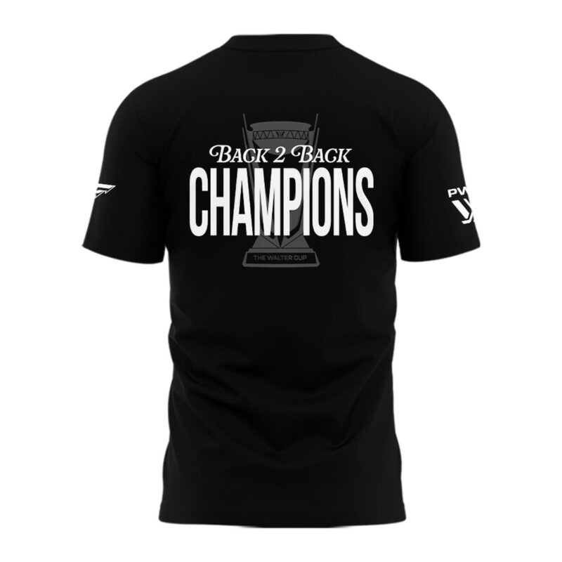 Special 2025 Back 2 Back Champions Minnesota Frost T-Shirt - Image 3