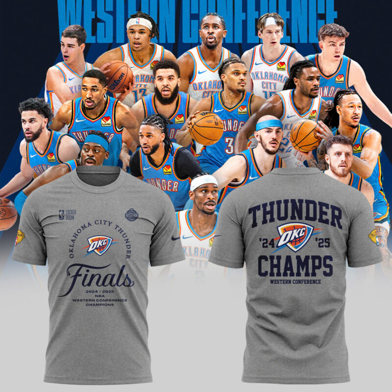 Special Western Conference Champs Oklahoma City Thunders Tshirt