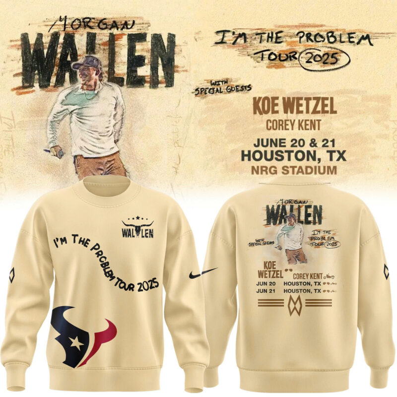 Exclusive Versio Morgan Wallen x Houston Texans Sweat 2025
