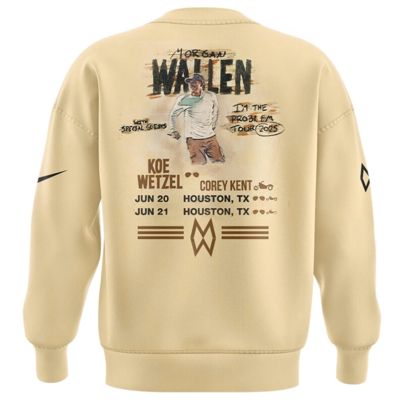 Exclusive Versio Morgan Wallen x Houston Texans Sweat 2025 - Image 3