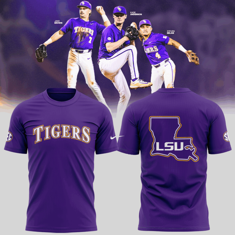 Limited Edition LSU Baseball Tshirt 2025