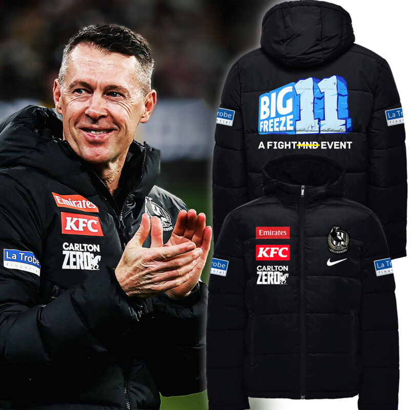 Collingwood Football Club limited edition Down Jacket