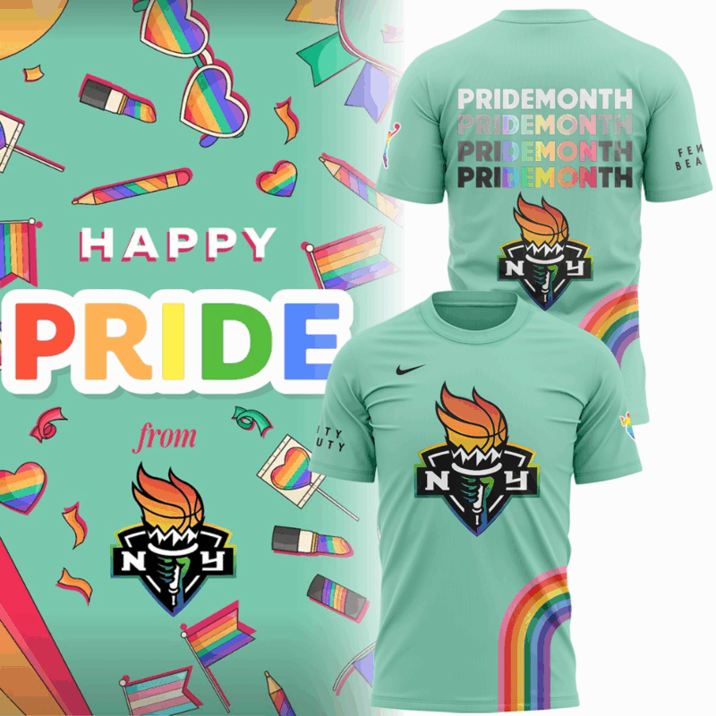 Special New Edition Happy Pride Night New York Liberty Tshirt 2025