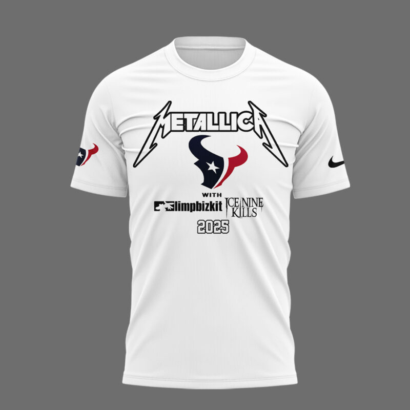 Exclusive Versio M72 World Tour x Houston Texans Tshirt 2025 - Image 2