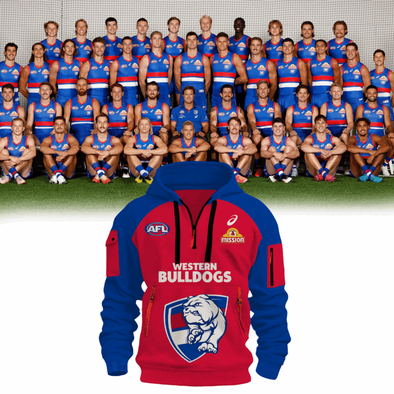 Western Bulldogs  limited edition 2025 Hoodie