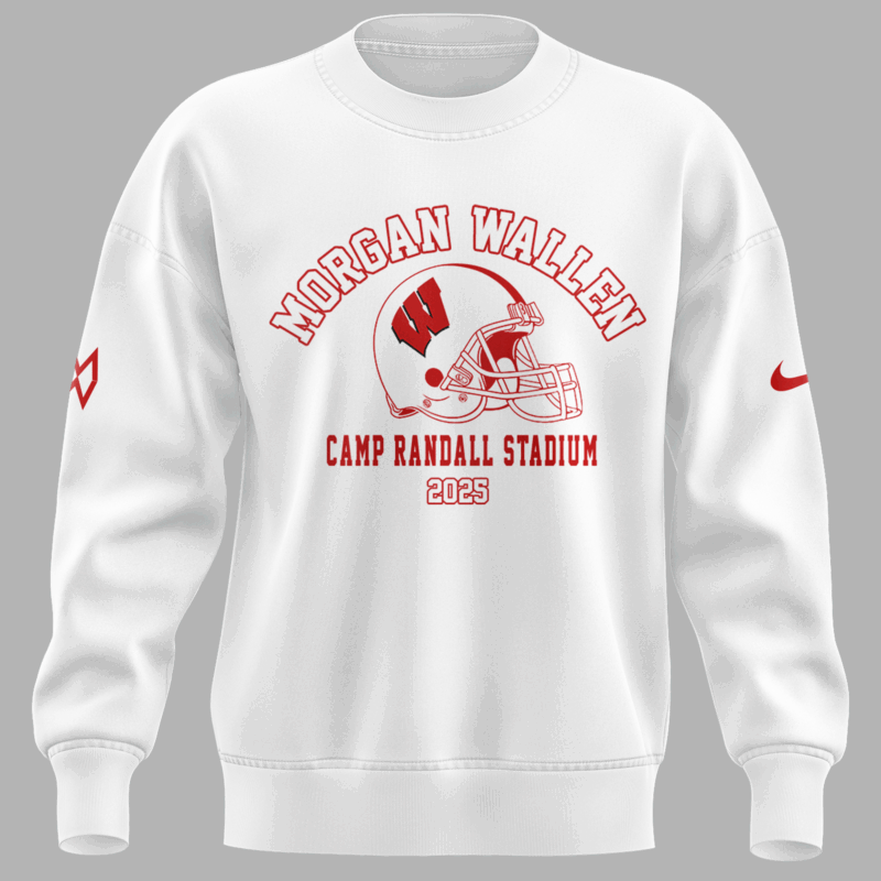 Exclusive Versio Morgan Wallen x Wisconsin Football Sweat 2025 - Image 2