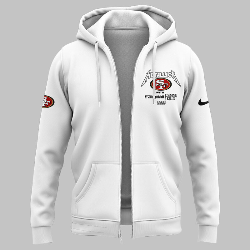 Exclusive Versio M72 World Tour x San Francisco 49ers ZipHoodie 2025 - Image 2