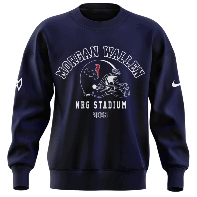 Exclusive Versio Morgan Wallen x Houston Texans Sweat 2025 - Image 2