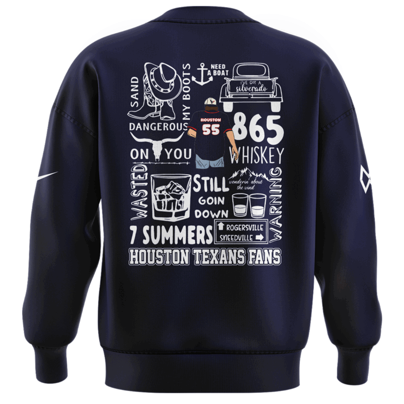 Exclusive Versio Morgan Wallen x Houston Texans Sweat 2025 - Image 3