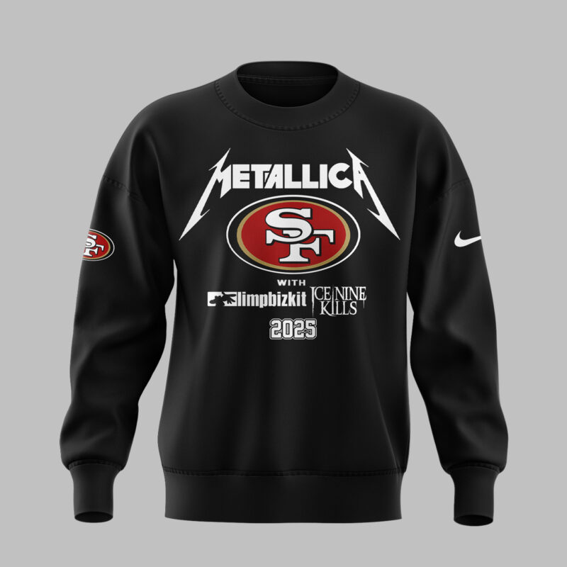 Exclusive Versio M72 World Tour x San Francisco 49ers Black Sweat 2025 - Image 2