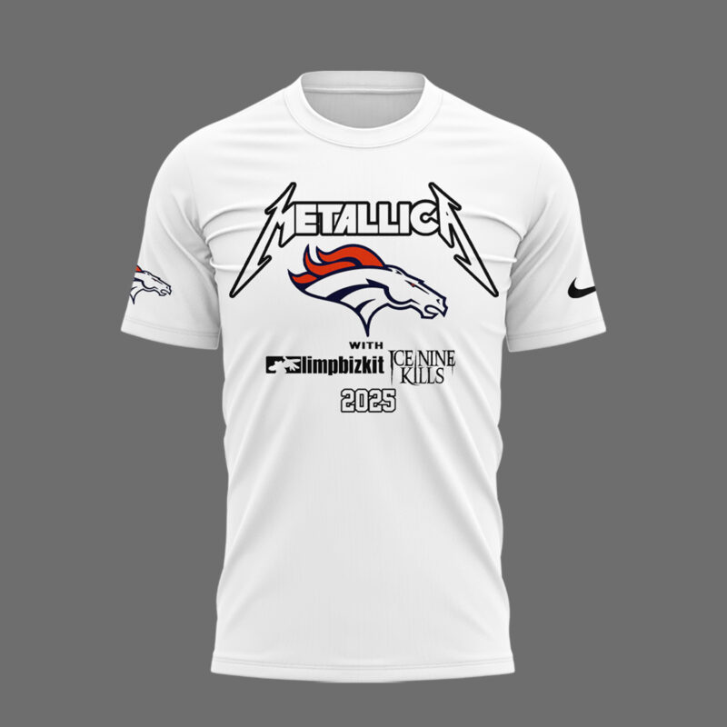 Exclusive Versio M72 World Tour x Denver Broncos Tshirt 2025 - Image 2