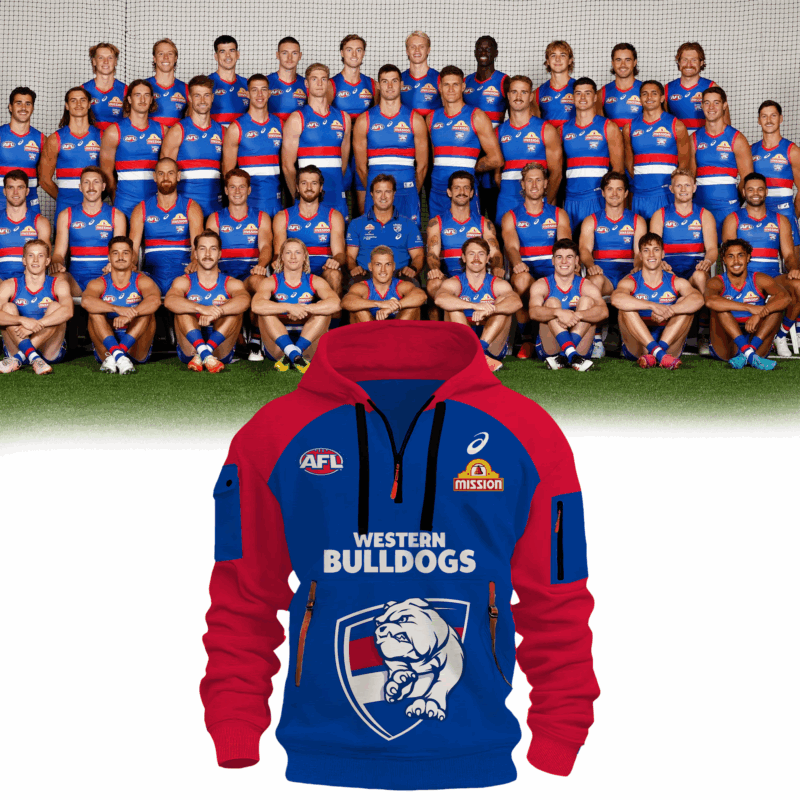 Western Bulldogs  limited edition 2025 Hoodie