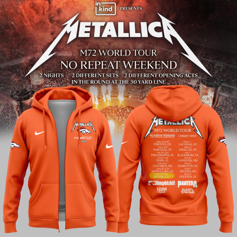 Exclusive Versio M72 World Tour x Denver Broncos Orange