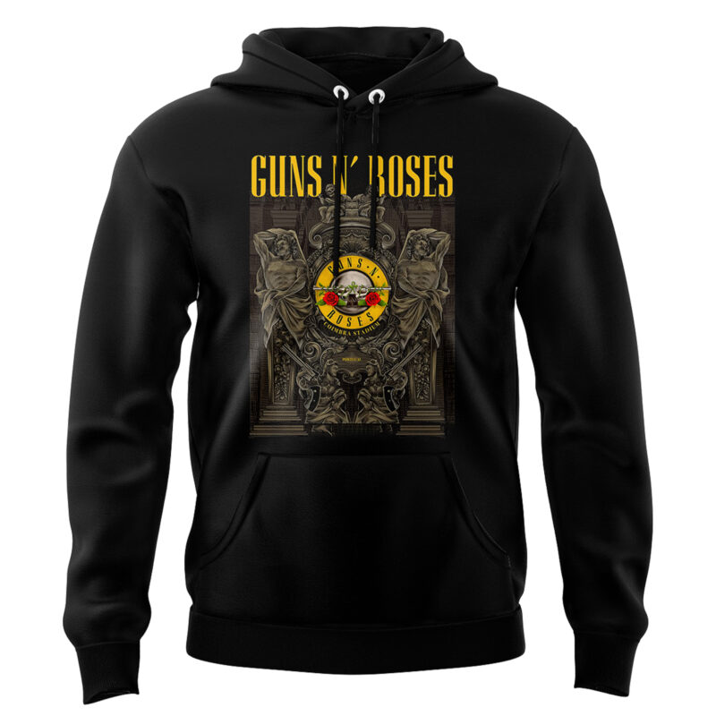 Limited Edition Guns N’ Roses World Tour to Portugal 2025 Hoodie - Image 2