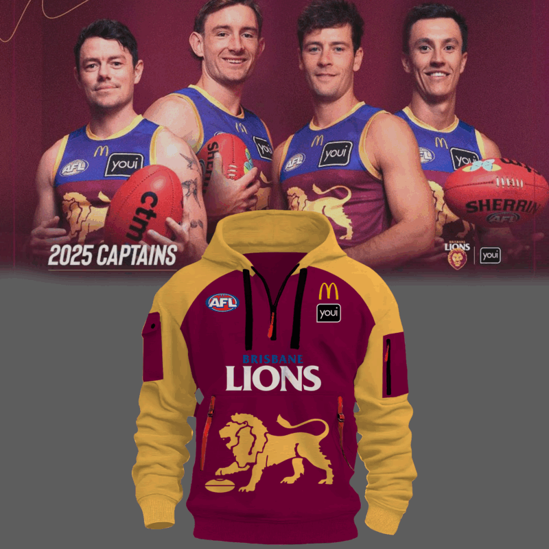 Brisbane Lions limited edition 2025 Hoodie