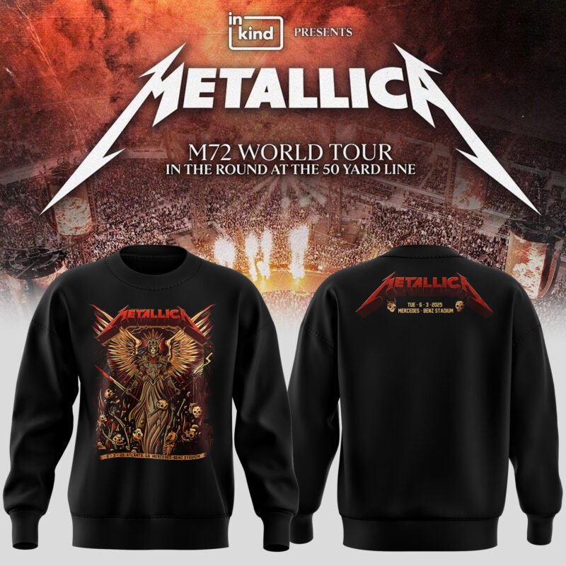 Limited Edition M72 World Tour x Atlanta Black Sweat 2025
