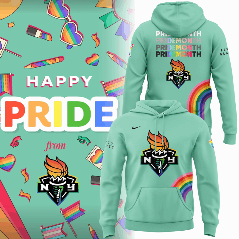 Special New Edition Happy Pride Night New York Liberty Hoodie 2025