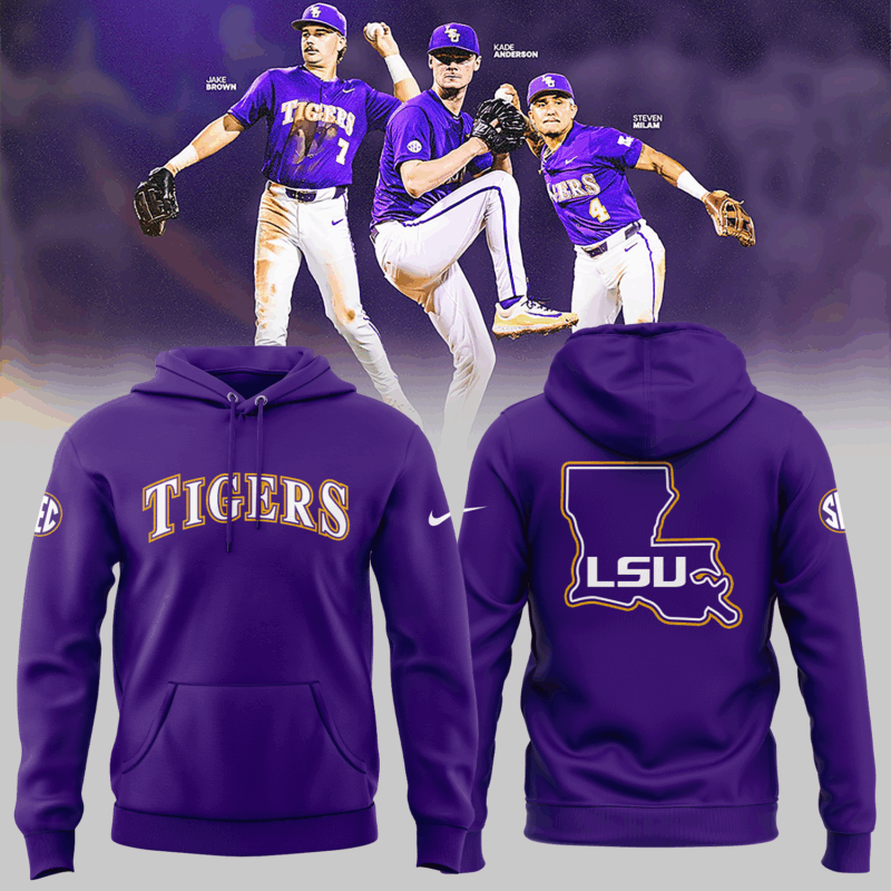 Limited Edition LSU Baseball Hoodie 2025
