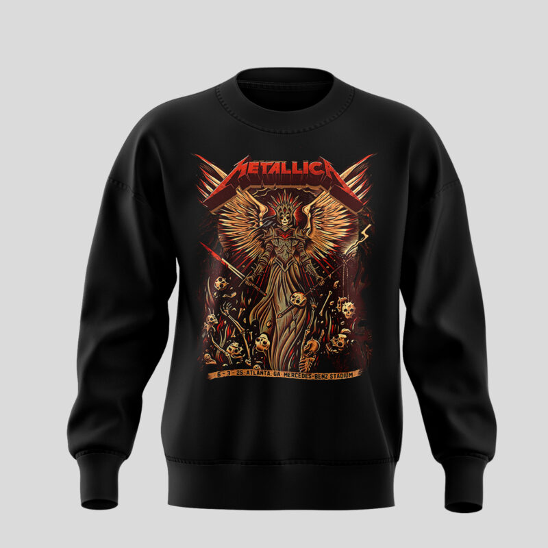 Limited Edition M72 World Tour x Atlanta Black Sweat 2025 - Image 2