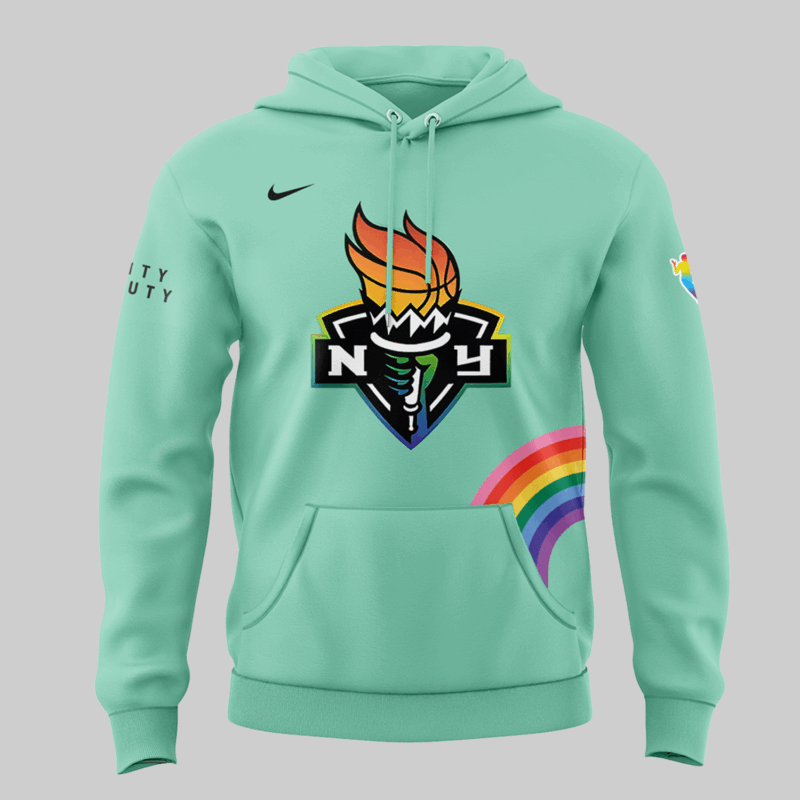 Special New Edition Happy Pride Night New York Liberty Hoodie 2025 - Image 2