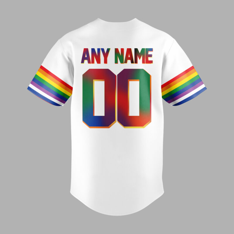Texas Rangers pride night 2025 BASEBALL JERSEY - Image 3