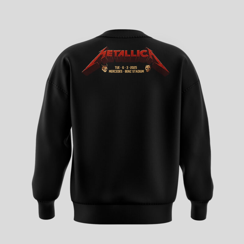 Limited Edition M72 World Tour x Atlanta Black Sweat 2025 - Image 3