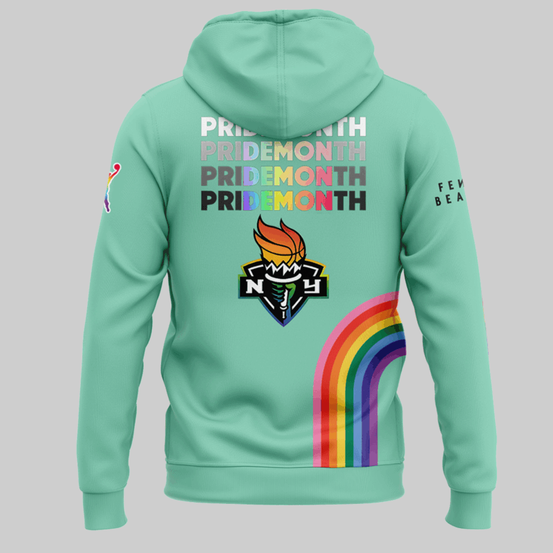 Special New Edition Happy Pride Night New York Liberty Hoodie 2025 - Image 3