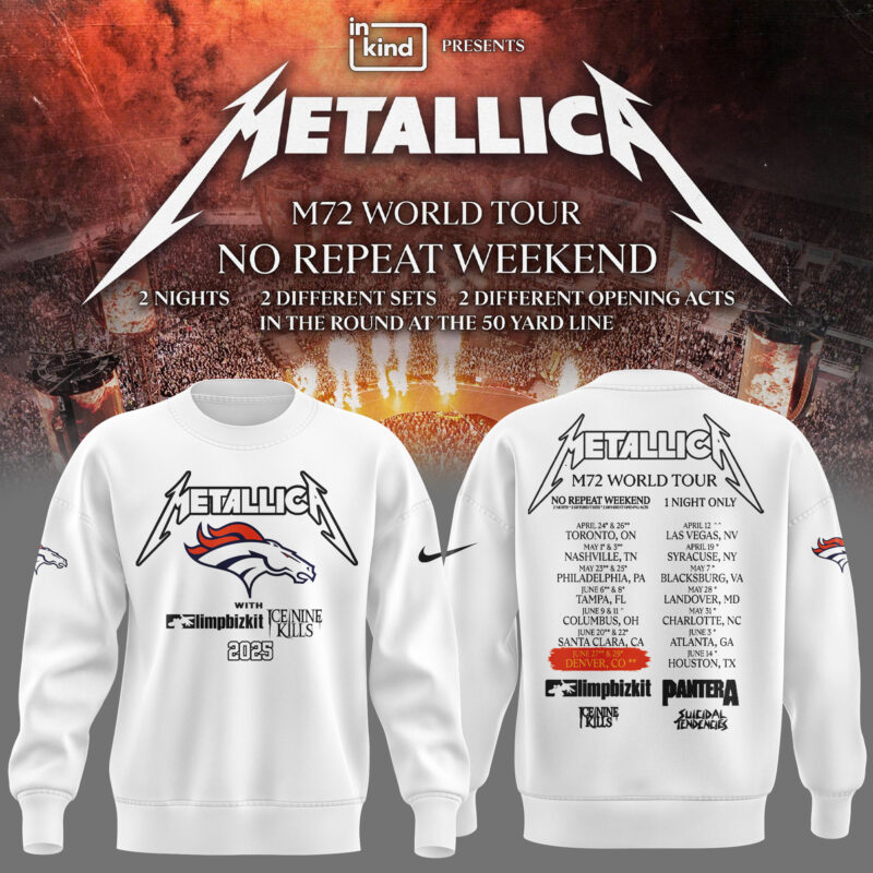 Exclusive Versio M72 World Tour x Denver Broncos Sweat 2025