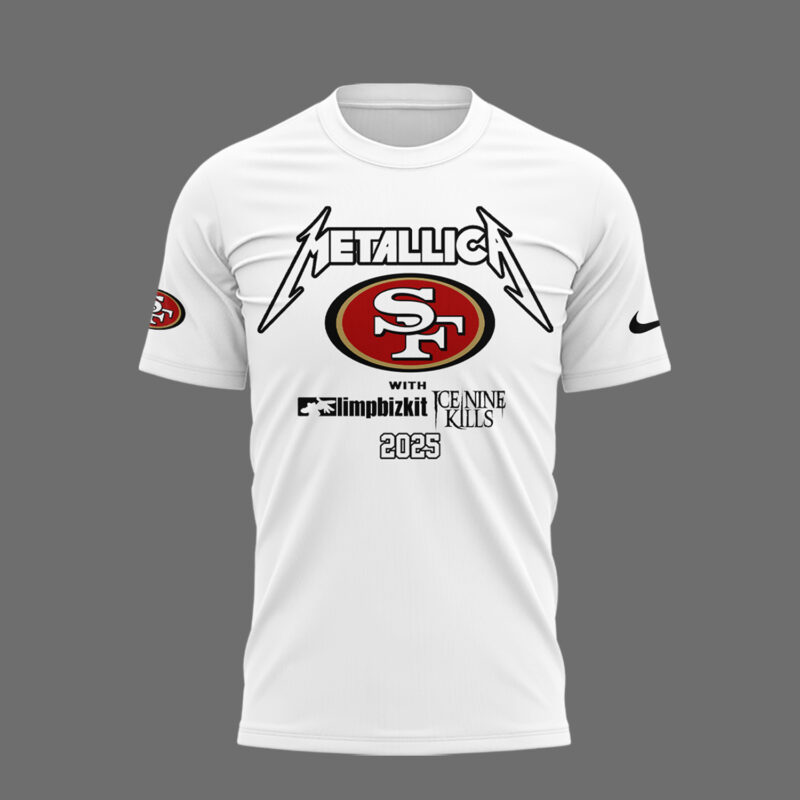 Exclusive Versio M72 World Tour x San Francisco 49ers Tshirt 2025 - Image 2