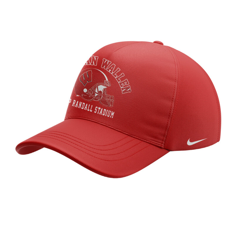 Exclusive Versio Morgan Wallen x Wisconsin Football Red Sweat 2025 - Image 5