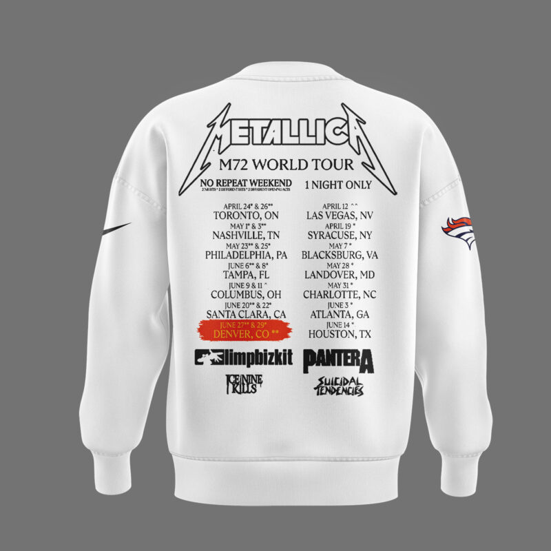Exclusive Versio M72 World Tour x Denver Broncos Sweat 2025 - Image 3