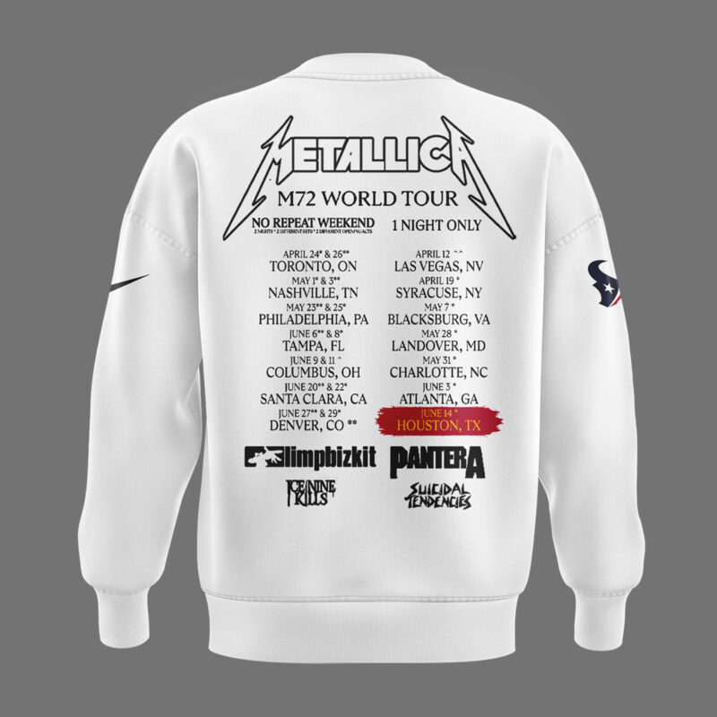Exclusive Versio M72 World Tour x Houston Texans Sweat 2025 - Image 3