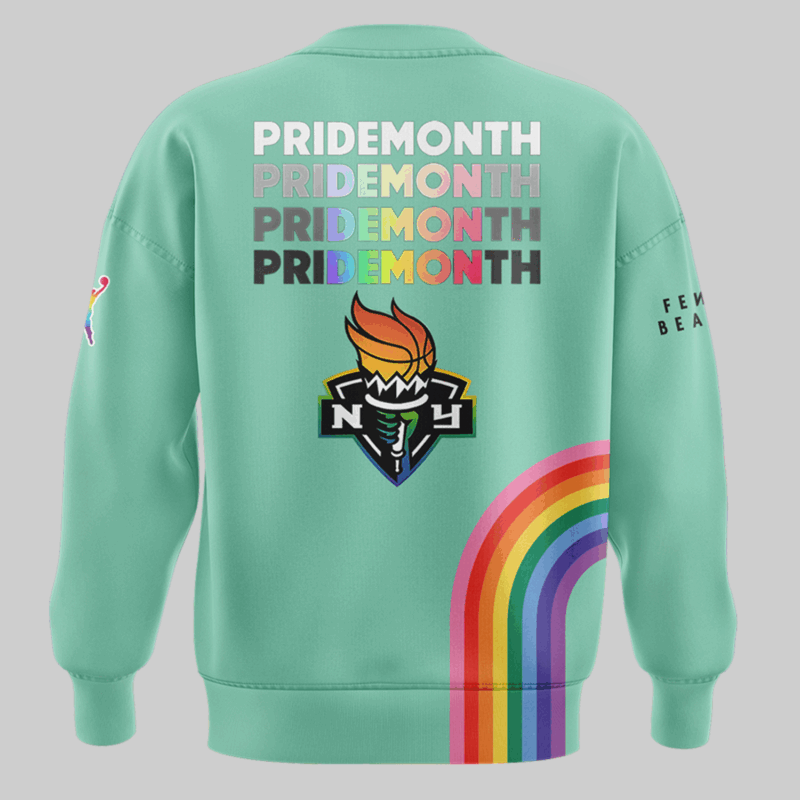 Special New Edition Happy Pride Night New York Liberty Sweatshirt 2025 - Image 3