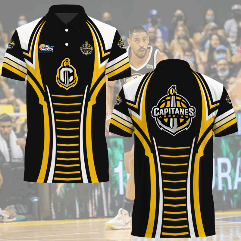 Capitanes de Arecibo BSN Newest Polo Shirt MO V4