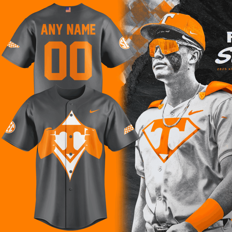 Tennessee Baseball  Special Edition 2025 BASEBALL JERSEY Custom Number and Custom Name