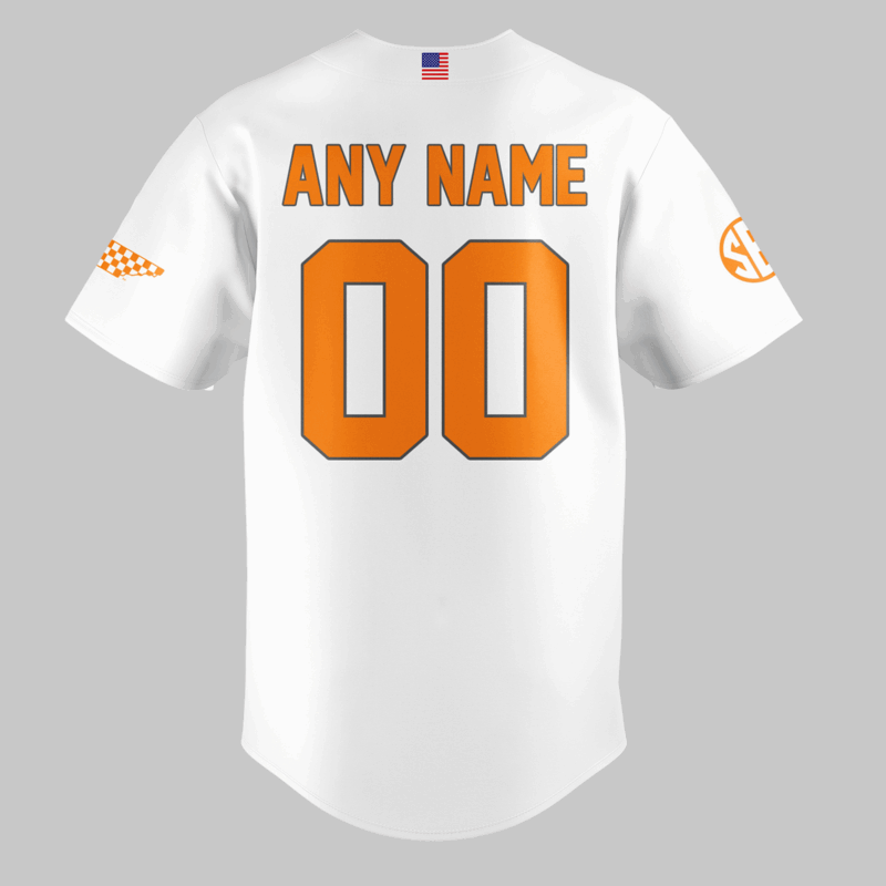 Tennessee Baseball  Special Edition 2025 BASEBALL JERSEY Custom Number and Custom Name - Image 3