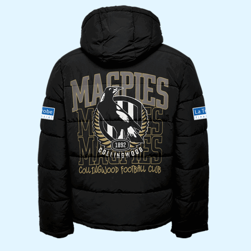 Collingwood Football Club  limited edition 2025 Down Jacket - Image 3