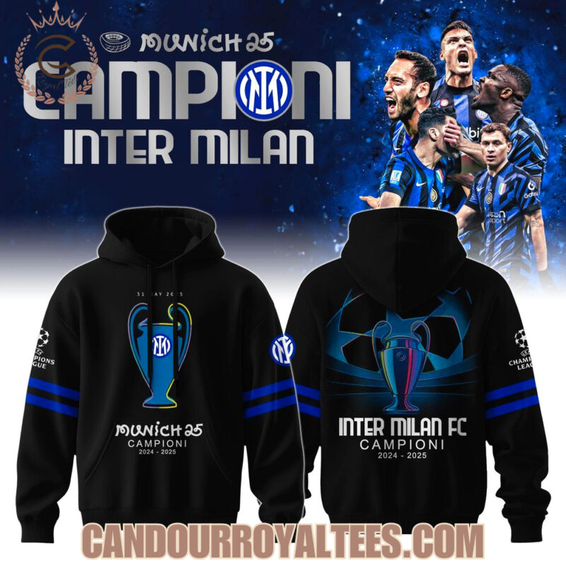 Limited Edition Inter Milan UCL Final Nike Hoodie 2025