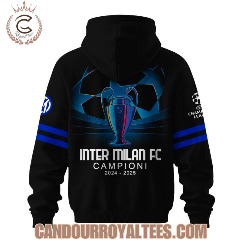 Limited Edition Inter Milan UCL Final Nike Hoodie 2025 - Image 3