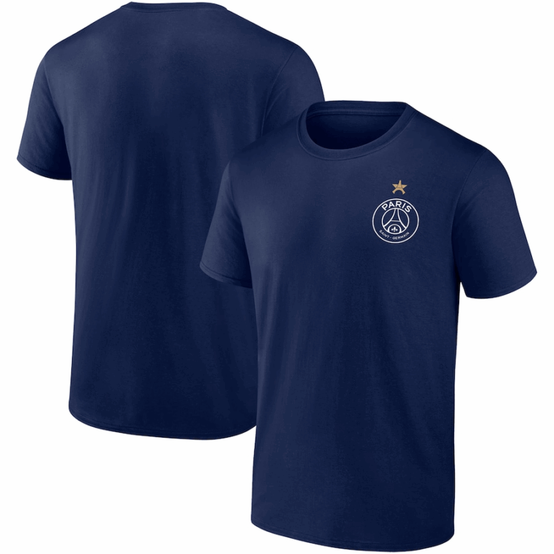 2025 Champions League Winners Eiffel Star T-Shirt - Navy