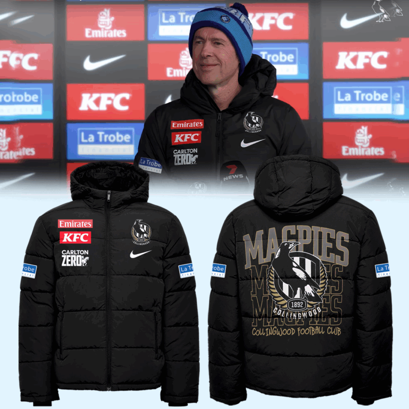 Collingwood Football Club  limited edition 2025 Down Jacket