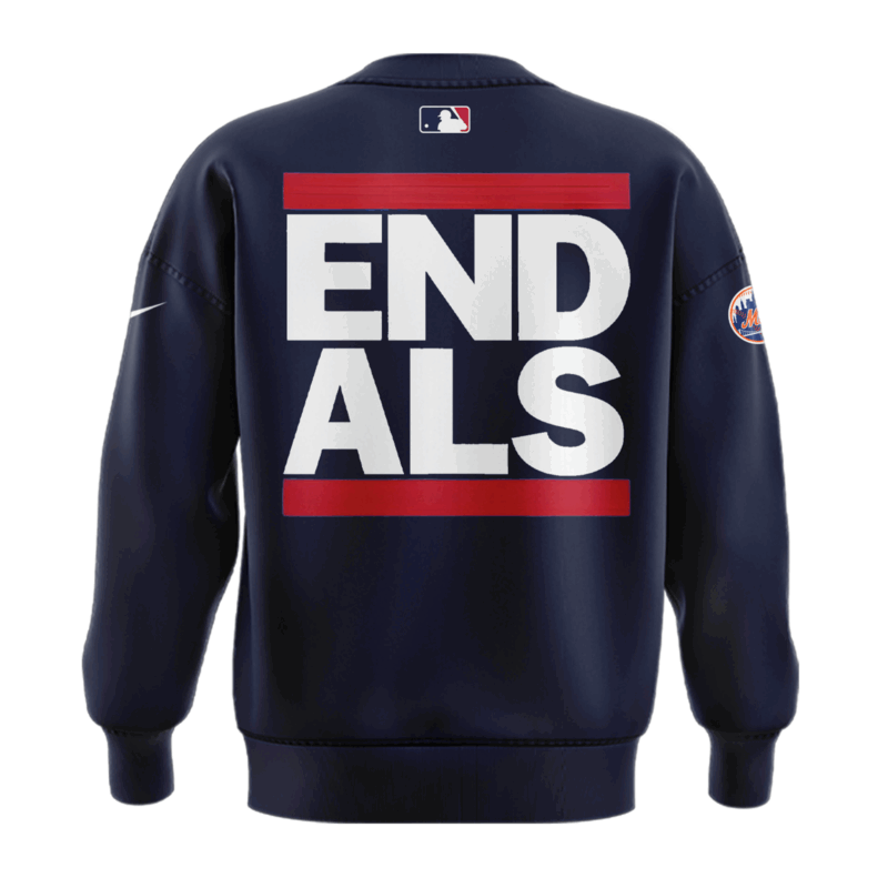 Exclusive Versio New York Mets Awareness to ALS Sweat 2025 - Image 3